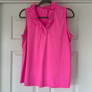 Lulu B Ruffle Tank